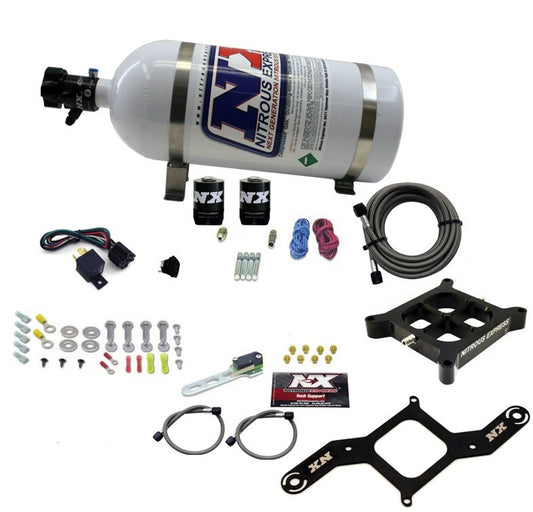Nitrous Express 63040-10 Single Entry Nitrous Crossbar Plate System