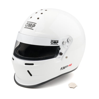 OMP GP-A Helmet SA-2025, White