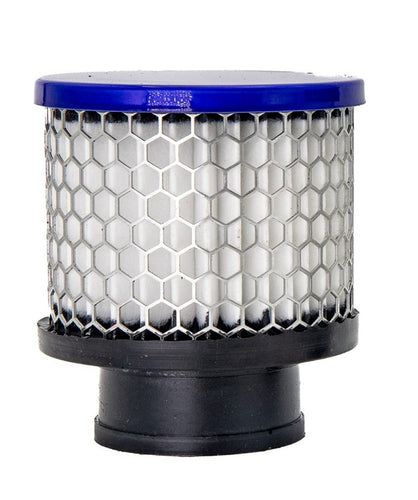 OTR Engine Breather Clamp-On 1.50″ - Blue End Cap