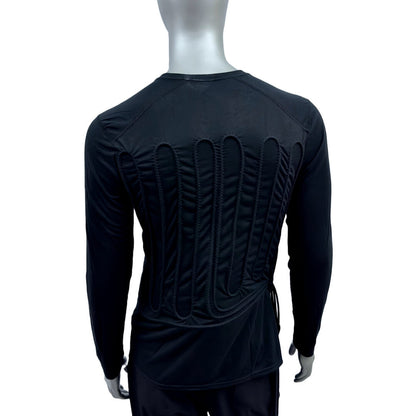 Paragon Ignite Cooling Shirt Black Left Side Exit Back