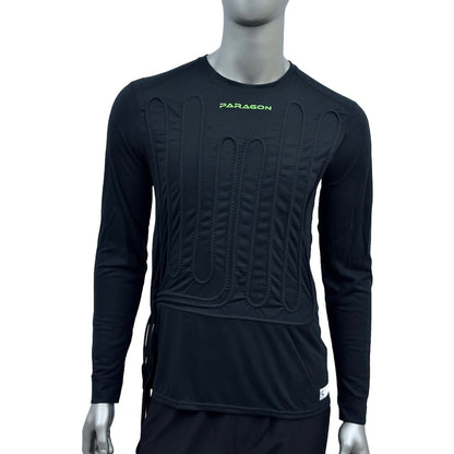 Paragon Ignite Cooling Shirt Black Left Side Exit