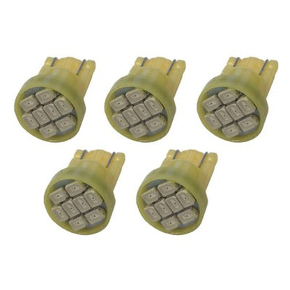 Pacer T10 LED Amber Bulbs (5pk)