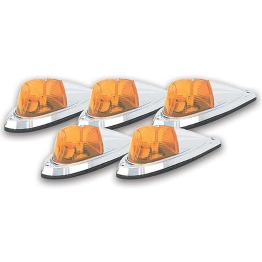 Pacer LED Amber Deluxe Chrome 5-Light Kit