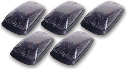 Pacer Cab Roof Lights Smoke 88-02 GM Truck Non-LED