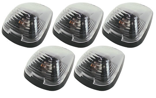 Pacer Hi-Five Cab Roof Lights LED Clear
