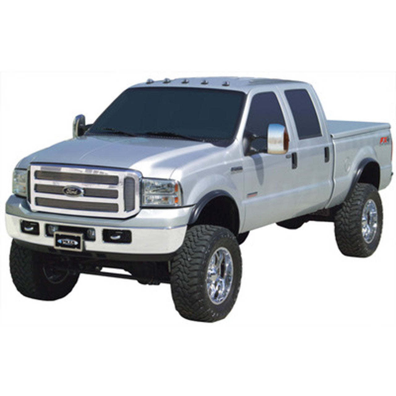 Pacer Cab Roof Lights Smoke 99+ Ford Truck LED (lifestyle)