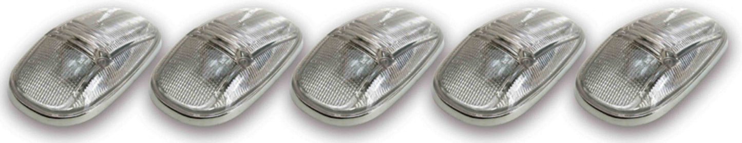 Pacer Hi-Five Cab Roof Lights Clear