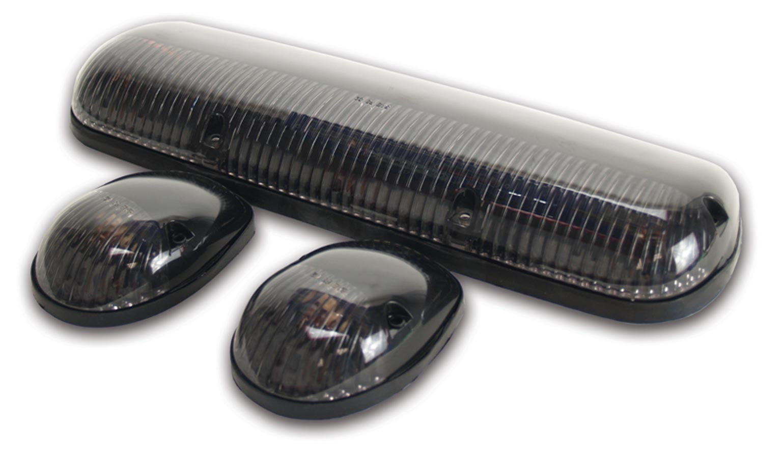 Pacer Cab Roof Lights Smoke 02-06 GM Truck LED