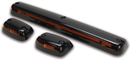 Pacer Cab Roof Lights Amber 07+ GM Truck LED