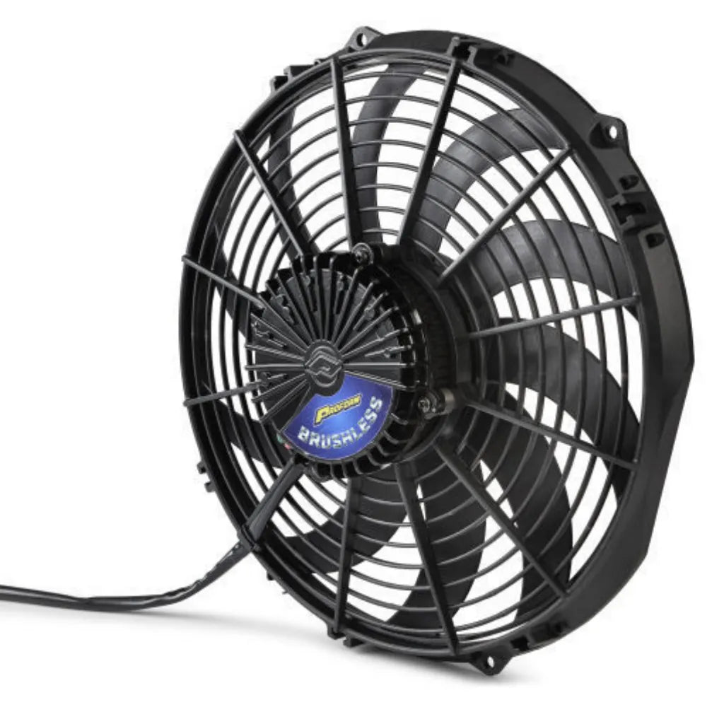 Proform Brushless Ultra-Performance 14” Puller S-Blade Electric Cooling Fan