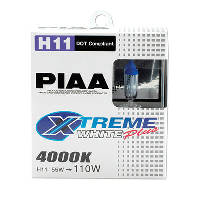 PIAA H11 110W Xtreme White Bulbs Pair 15211