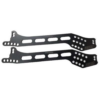 PPM Racing Bracket 4 Bar Longhorn LR .250" Aluminum Pair PPM1000BL