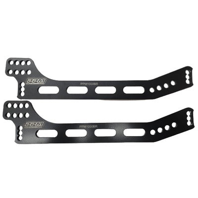 PPM Racing Bracket 4 Bar Longhorn RR .250" Aluminum Pair PPM1000BR