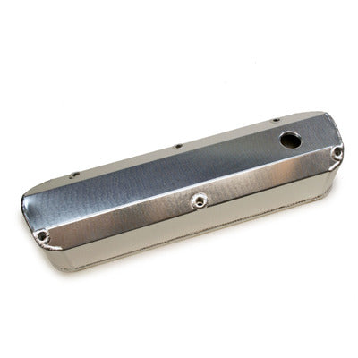 PRW Billet Rail Valve Covers 4030210 - SBF Silver