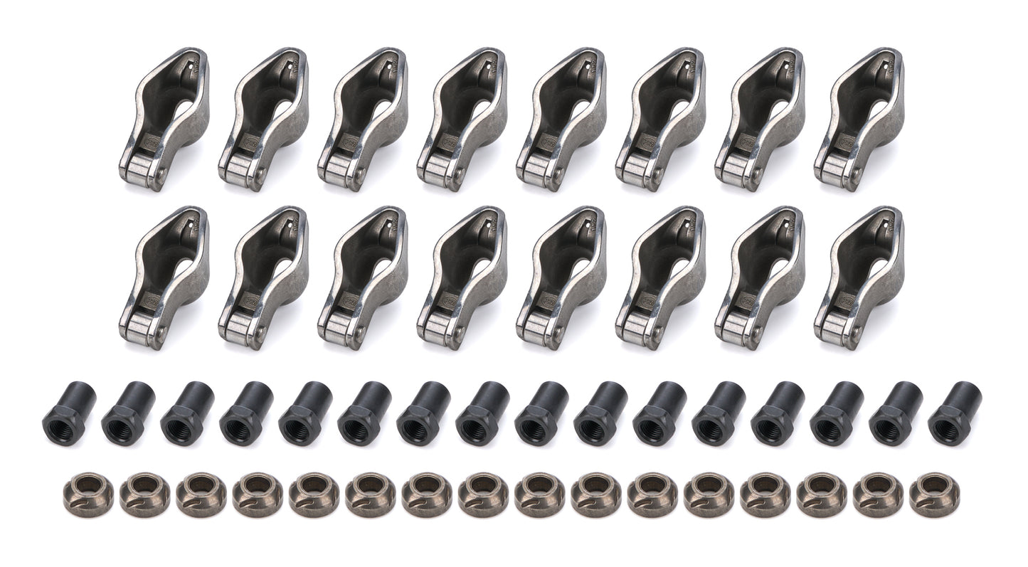 PRW SBC Sportsman Rocker Arms 262-400 68327315 - 1.52 Ratio 3/8 Stud