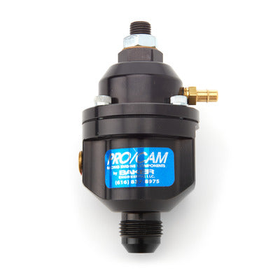 Pro/Cam Fuel Pressure Regulator w/Bypass Billet 3-11 psi # 9250