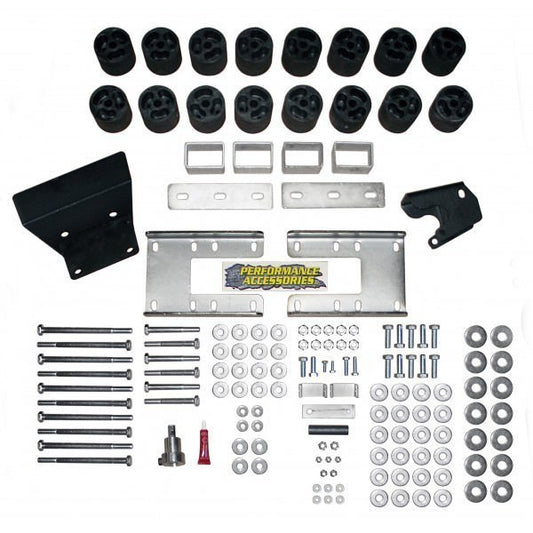 Performance Accessories Body Lift Kit 09+ Ram 1500 3" PA60203