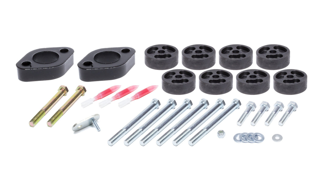 Performance Accessories Body Lift Kit 12+ Jeep Wrangler JK/JKU 1