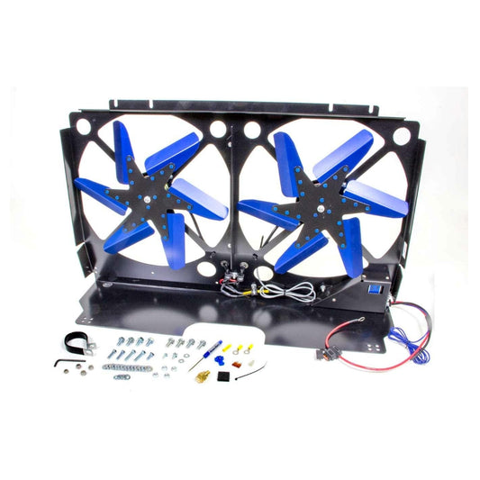 Perma-Cool 88-98 P/U Dual 16" Electric Fans 19514