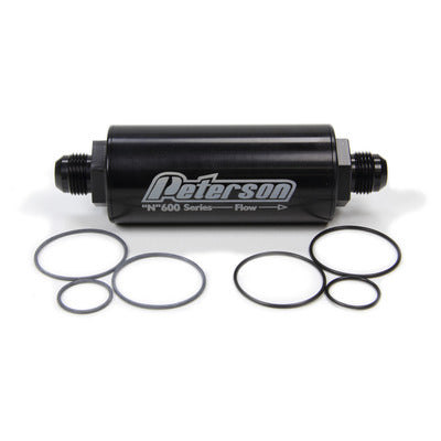 Peterson Fluid 10AN Inline Fuel Filter w/100 Micron Filter 09-0622