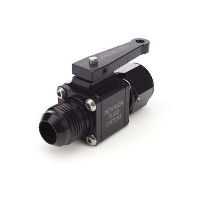 Peterson Fluid Ball Valve 12AN x 12AN B-Nut 09-0963
