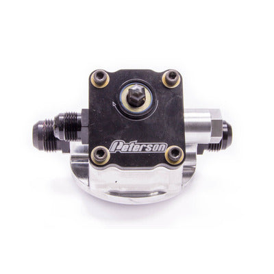 Peterson Fluid Engine Primer Oil Filter Mount 10AN Chevy L to R 09-1501