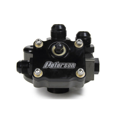 Peterson Fluid Engine Primer Oil Filter Mount 12AN 09-1563