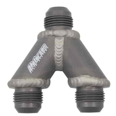 Peterson Fluid Y-Mainfold -20 B-NUT to 20AN / 20AN 10-1741
