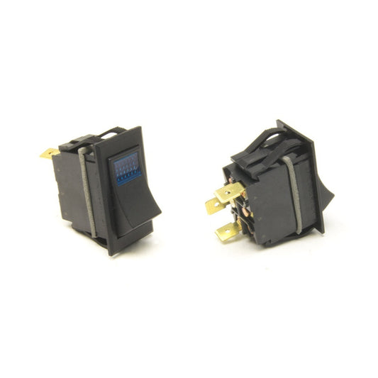 Replacement Rocker Switch (On/Off, Blue Light)