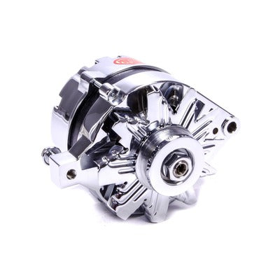 Powermaster Chrome Ford Alternator 75 Amp 17078