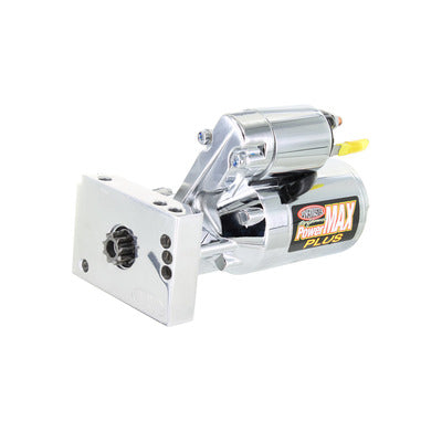 Powermaster Chrome Chevy Mini Starter 19000