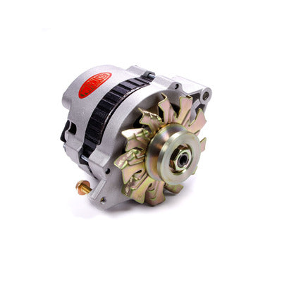 Powermaster Alternator 140 Amp Delco Natural Finish 478021