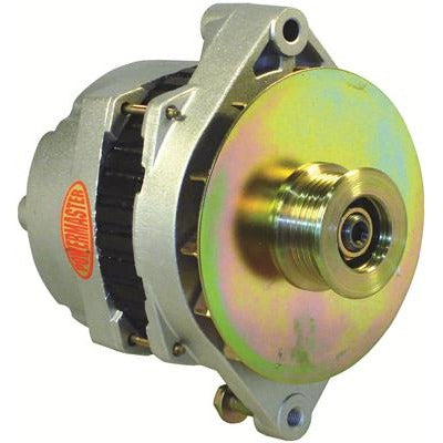Powermaster 200 Amp Alternator GM CS 144 Style Natural Finish 47805