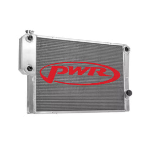 PWR Radiator 19 x 30 Double Pass w/Exchanger Open 905-30191