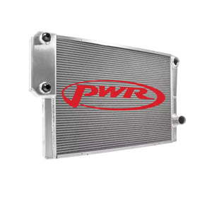 PWR Radiator 19 x 30 Double Pass w/Exchanger Closed 906-30191
