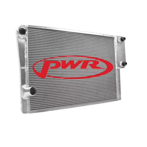 PWR Radiator 19 x 30 Double Pass w/Exchanger Closed 906-30194