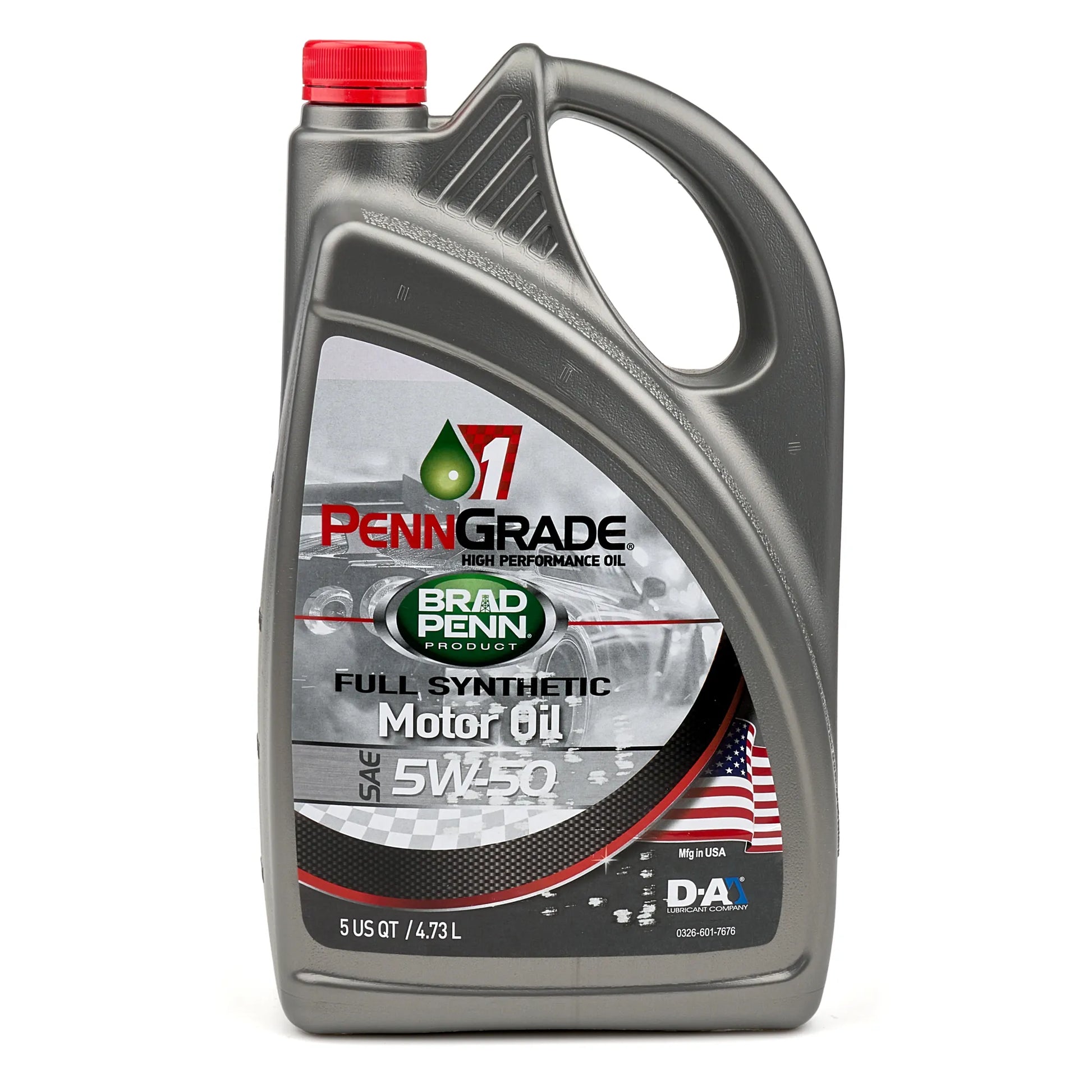 PennGrade Synthetic Motor Oil 5W-50 (5 Qt), Part Number 71740