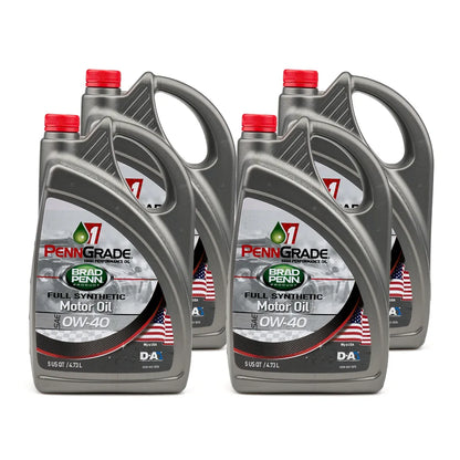 PennGrade 1 Synthetic Oil 0W40 (5 Qt), Case of 4
