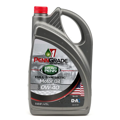 PennGrade 1 Synthetic Oil 0W40 (5 Qt)