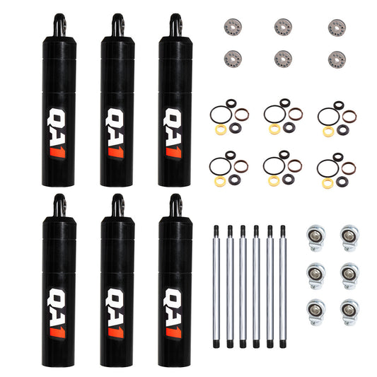 QA1 Shock Builder Kit 6pk Street Stock Rear 5Q68-DRY-6PK