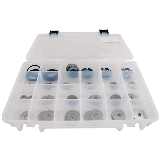 QA1 Valve Dise Kit 1.300" OD X .010" 8pk 7855-114