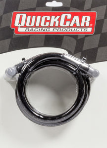 QuickCar Coil Wire - Black 48" HEI/Socket 40-487