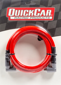 QuickCar Coil Wire - Red 60" HEI/Socket 40-605