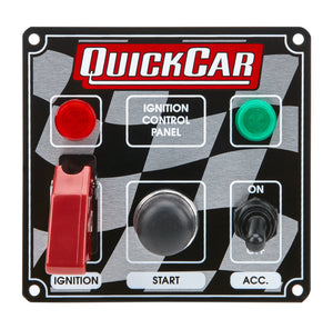 QuickCar Ign. Panel 2 Switch w/Lights 50-023