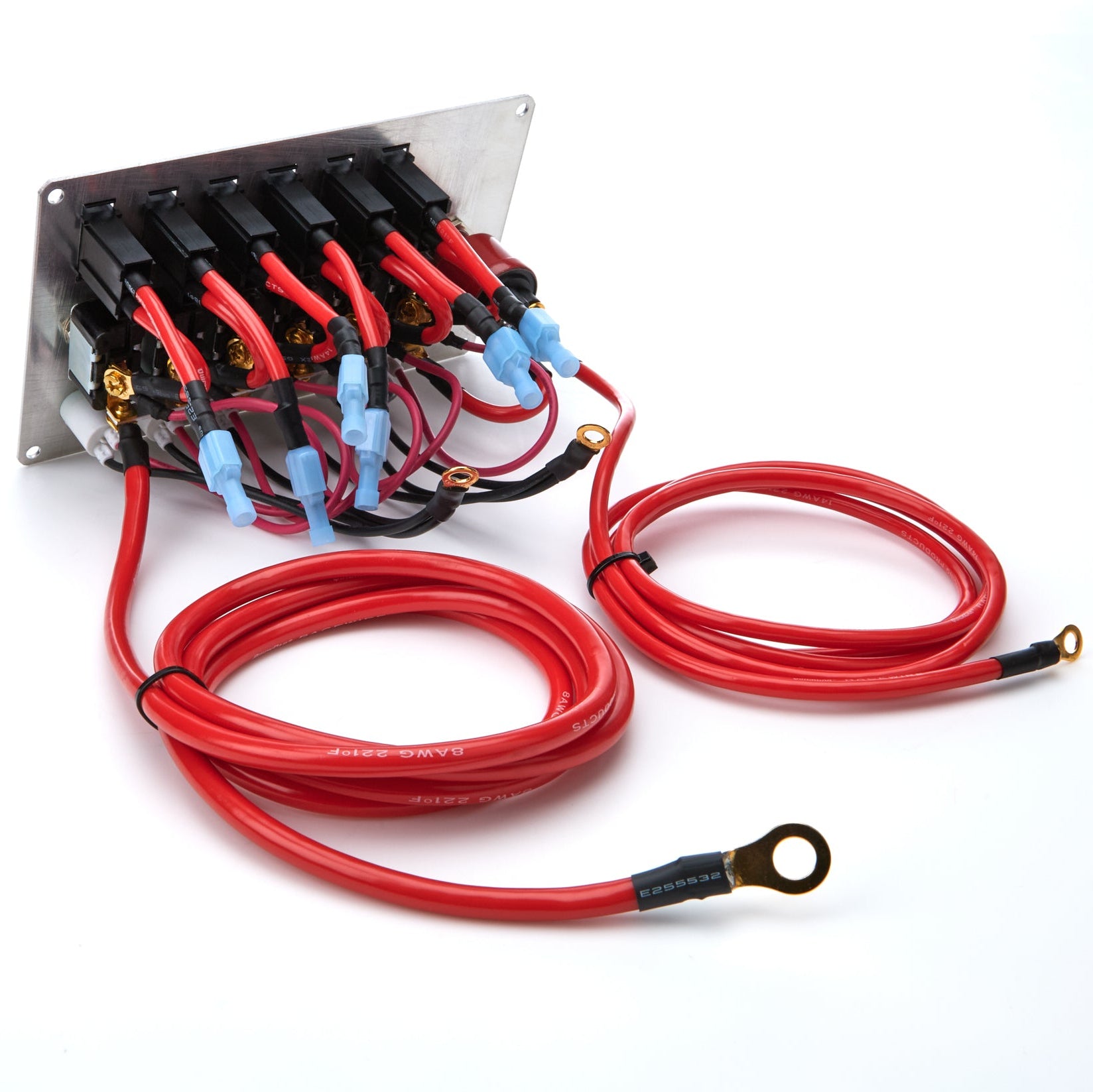 QuickCar Ignition Panel Fused w/Start Button & Lights