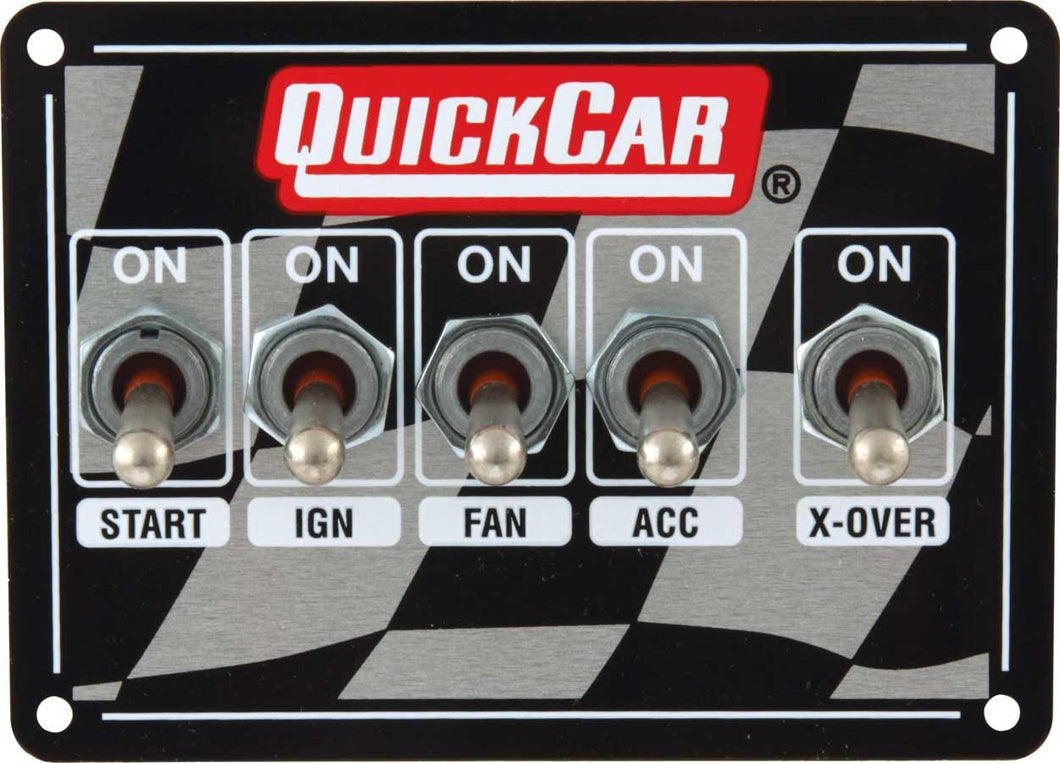 QuickCar Ignition panel Dirt Dual w/3 Wheel Brake 50-1713