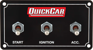 QuickCar Extreme Ing Panel for Dual Harness 50-711