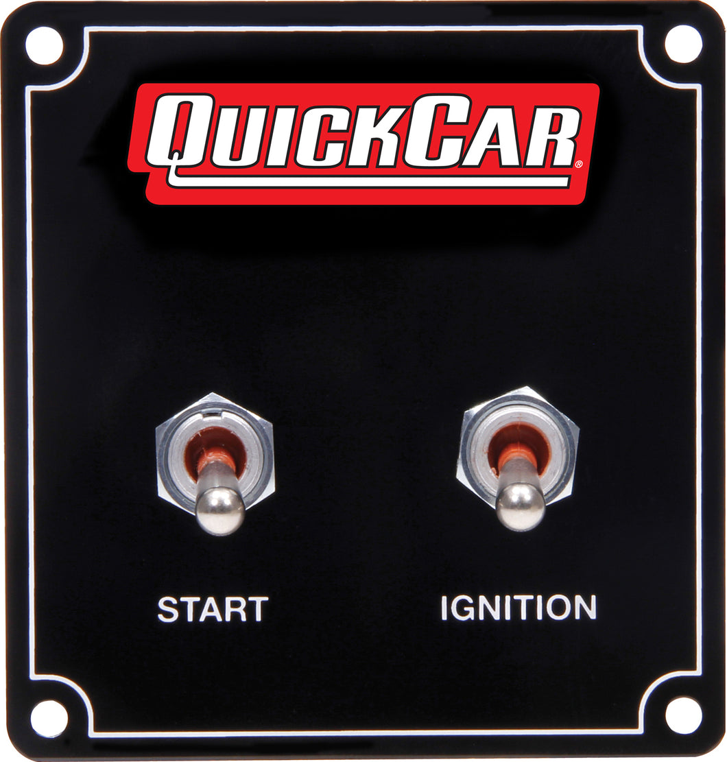 QuickCar Ignition Panel 2 Switch w/Pigtail 50-750