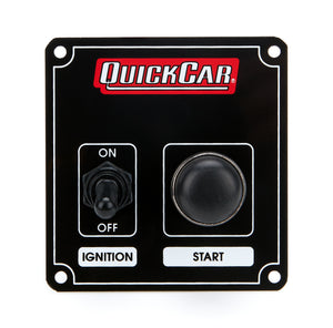 QuickCar Ignition Panel Black 50-802