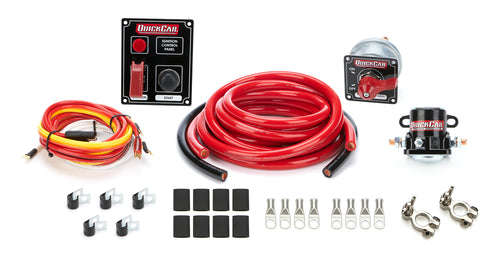 QuickCar Wiring Kit 2 Gauge w/Black 50-853 Panel 50-830